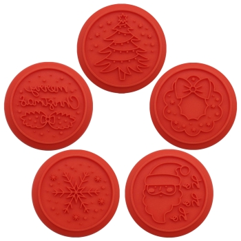 Christmas Cookie Stamp Set of 7 - 'Tis the Season!